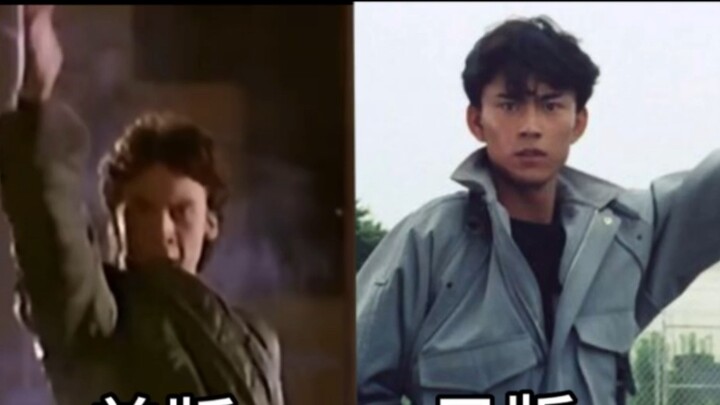 [Kamen Rider Blackrx] Perbandingan versi Jepang dan versi Amerika, versi Jepang ganteng dan versi Am