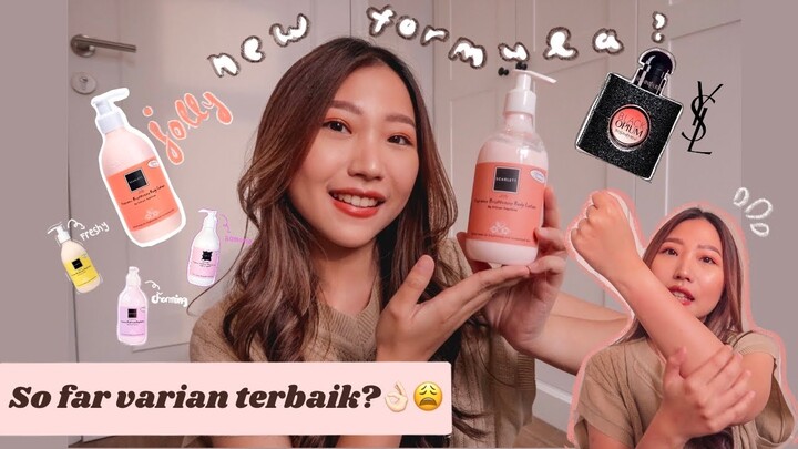 SCARLETT VARIAN JOLLY ?? *WAJIB TAU SEBELUM BELI / FORMULANYA GANTI🥺/ Battle Semua Lotion nya OKE🔬