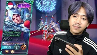 REVIEW SKIN EPIC ZILONG REVAMP SEMAKIN MENYALA ABANGKU - Mobile legends