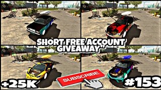 || Short Free Account Givaway#153 || Skibox || Car Parking Multiplayer 4.8.2