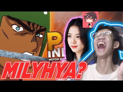 REACTION MILYHYA PUBG GOLOK POWER #MILYHYA #STAYATHOME