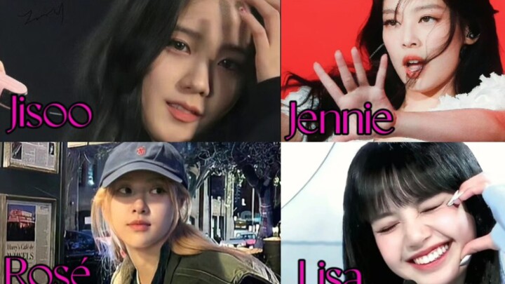 BLACKPINK成员唱自己或队友的名字！Jennie简直太帅了！