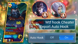 Top Global franco Use cheat Auto hook!?!?😱😱