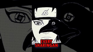 Every Sharingan In Naruto #shorts #naruto #boruto