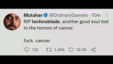 Rest in peace technoblade passes away at the age of 23 due to cancer