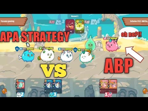HOW TO COUNTER BACKDOOR USING APA STRATEGY! | AAP AXIE ARENA STRATEGY