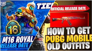 M16 ROYAL PASS RELEASE DATE AND TIME - AKM HELFIRE IS BACK | HOW TO GET YELLOW MUMMY SET