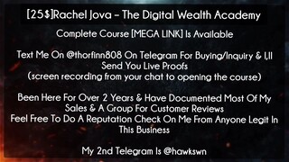 [25$]Rachel Jova course - The Digital Wealth Academy download
