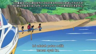 Doraemon Bahasa Jepang Subtitle Indonesia (Memburu Ikan Raksasa Di Pulai Jiji)