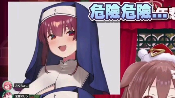 修女瑪琳的涩圖？生草巫女聖誕夜開車猝不及防