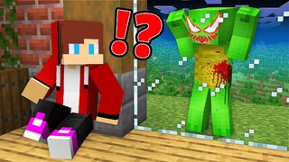 Why Scary Mikey Want to KILL JJ OUTSIDE The WINDOW in Minecraft?