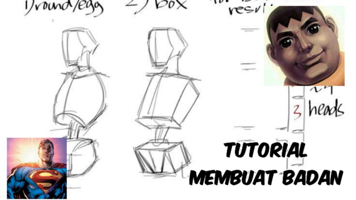Begini Nih Caranya Membuat Badan Anime (Cowok) 😎 | Tutorial Ibis Paint