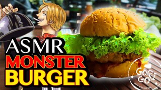 ASMR Monster Burger One Piece Pirate Recipes I Gori Go