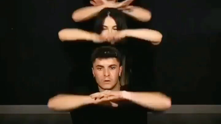 Have you seen the Vietnamese drum beat-matching dance version of Egyptian hand movements?