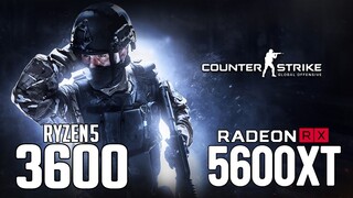 Counter-Strike Global Offensive on Ryzen 5 3600 + RX 5600 XT 1080p, 1440p benchmarks!