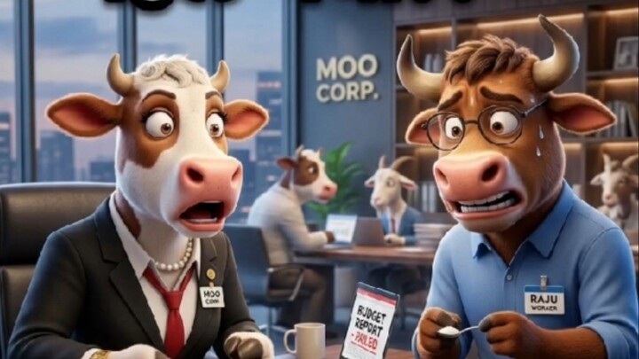 “चीनी से BUDGET हिल गया?! 😂🐄 | Cow Boss Comedy”