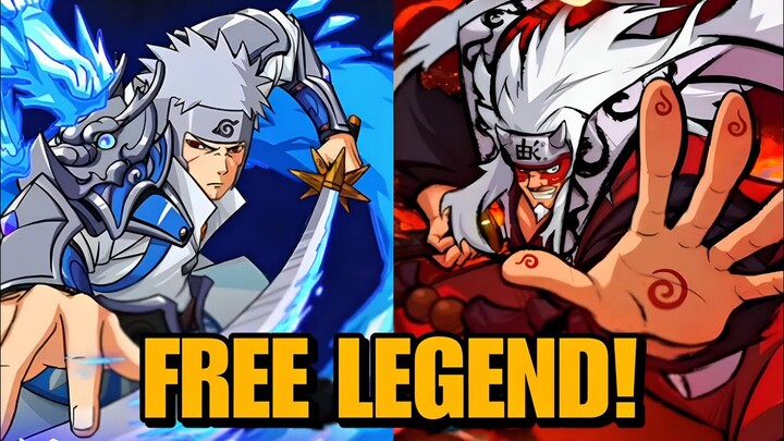 EVENT FREE NINJA LEGENDARY JIRAIYA GHOST & TOBIRAMA DI GAME NARUTO MOBILE - KONOHA KRISIS NINJA WAR