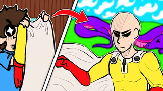 ฉันวิวัฒนาการเป็น ONE PUNCH MAN ใน Minecraft