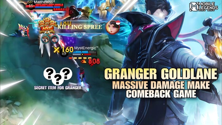 Granger Goldlane - Massive Damage Make Comeback Game🥶