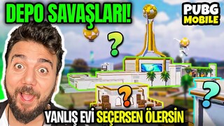 SAKIN YANLIŞ EVİ SEÇME! DEPO SAVAŞLARI #4 Pubg Mobile Futbol Çılgınlığı Messi