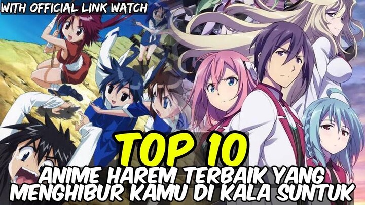 TOP 10 ANIME HAREM TERBAIK YANG MENGHIBUR KAMU DI KALA SUNTUK