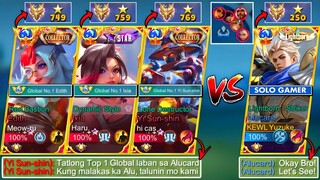 Yuzuke Vs Real Top 1 Global YSS, Top 1 Global Edith & Top 1 Global Ixia! 😱 | My Hardest Battle Ever!