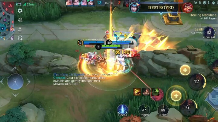 nagulat ung chou kay tigreal