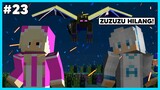 MIPAN & ZUZUZU Membunuh Ender Dragon! & ZUZUZU Menghilang! Sedih Banget - Minecraft Survival #23