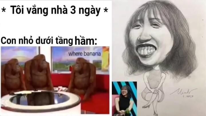 Ảnh chế hài hước và ảnh chế meme #74 where banana?