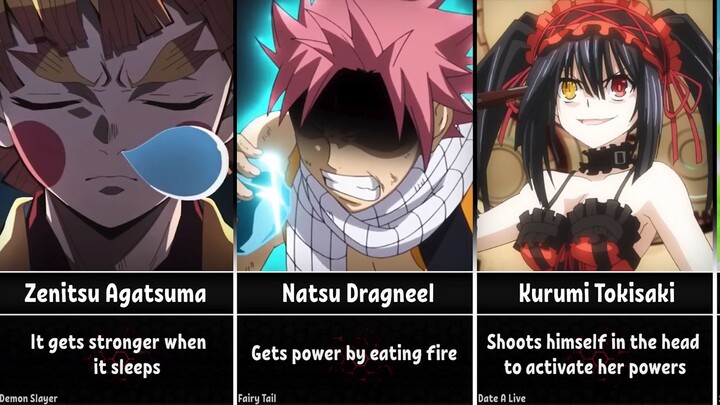 WEIRDEST WAYS TO GAIN POWERS IN ANIME