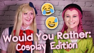 Would You Rather: COSPLAY EDITION | AnyaPanda (ft. Justy B)