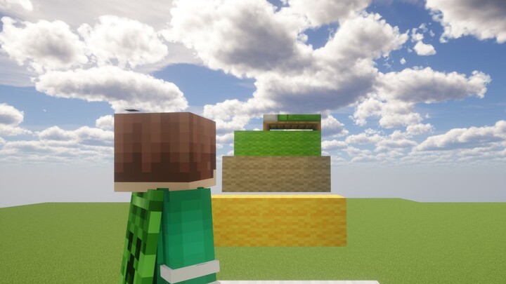 "Parkour Challenge: Don't Step on the Green"