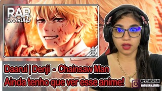 Reagindo a Demônio Da Motosserra | Denji (Chainsaw Man) | Daarui