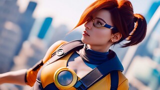 Tracer AMAZING AI Art (4K Overwatch Character AI Art)