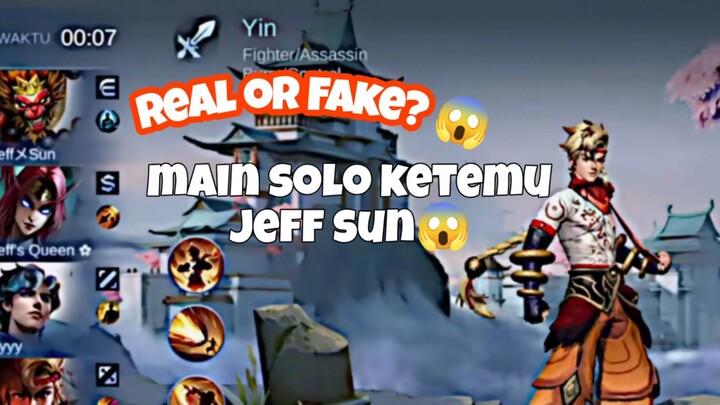 Main solo ketemu Jeff sun😱Rill kh?!