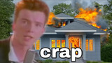 [Humor]Rumah Rick Astley Terbakar