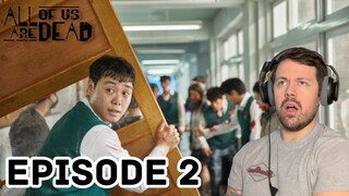 All Of Us Are Dead Episode 2 REACTION!! 지금 우리 학교는