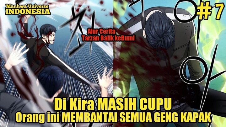 JIWA SIKOPATNYA KEMBALI DAN MEMBANTAI GENG KAPAK - Alur Cerita Manhwa