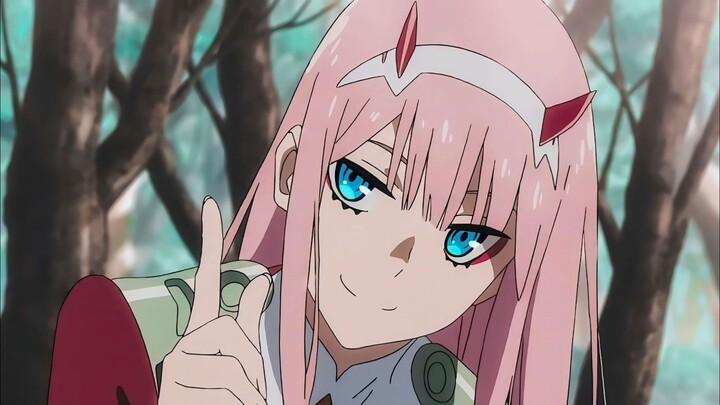 Momen² Hiro Bersama ZeroTwo.