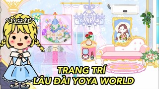MEO TRANG TRÍ LÂU ĐÀI MỚI TRONG YOYA WORLD
