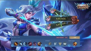 GOKIILL!! SAVAGE 12x DALAM 1 MATCH ||MOBILE LEGENDS BANG BANG