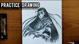 How I Draw ( Illumi ) Hunter x hunter Character Drawing