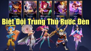 Liên quân Biệt đội trung thu rước đèn ông sao sặp ngay team khủng - Múa lân khắp bản đồ cực chất