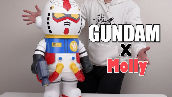 Agak imut! Unboxing Molly Kolaborasi Bandai Namco Gundam