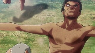 Kompilasi adegan-adegan di "Attack on Titan"