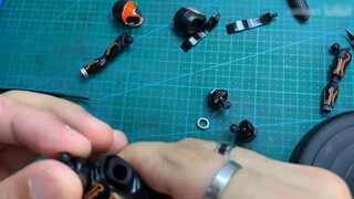 FRS Assemble Kamen Rider Ghost--Chia sẻ quy trình phun huỳnh quang