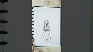 Gambar "Cewe Berangkat Sekolah" GAMPANG BANGETT!! 🤩🎒 #shorts #OliviaValent