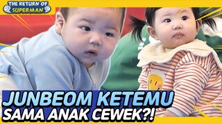 [IND/ENG] Reaksi Junbeom ketemu anak cewek🥰 | The Return of Superman | KBS WORLD TV  230226