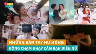 Những bàn tay h.ư hỏng gây tranh cãi - Triệu Lệ Dĩnh và Dương Mịch đều bị đụng chạm nh.ạy cảm