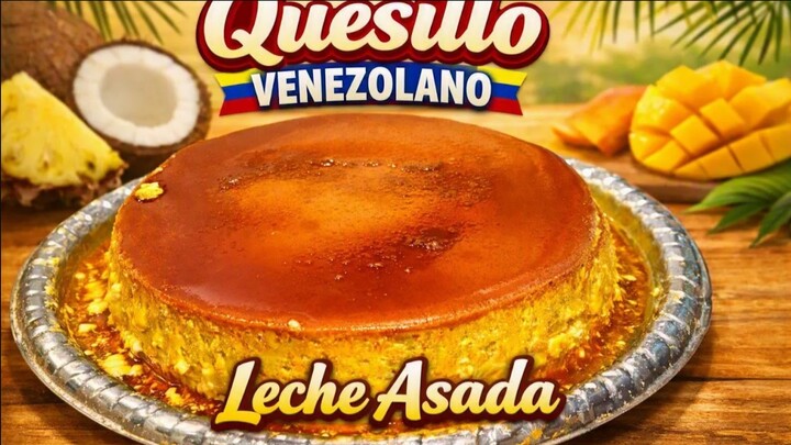 Quesillo venezolano_leche asada
